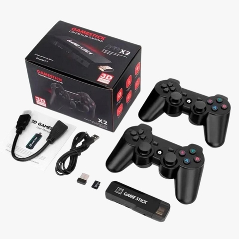Consola Retro Games Stick 3D X2 Plus 4K