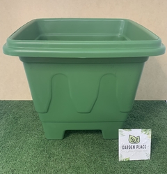 Kit com 2 unidades Vaso Quadrado 28 cm x 25 cm Goyama