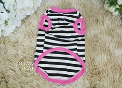 B62 - Camiseta Pinguim Listrado - comprar online