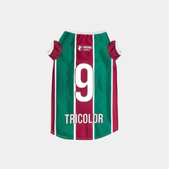 Camisa oficial pet torcedor para cachorros Fluminense