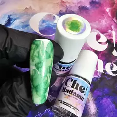 Tinta al alcohol - Verde Metalizado - 6ml