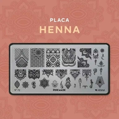 Placa Henna