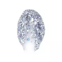 Polygel-Easy Gel – Sparkly Silver 60g. - comprar online