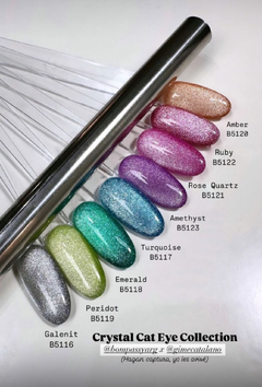 B5117 / Turquoise Cat eyes - anahinailsdiamond