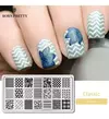 Placa Guardas L013 Born Pretty