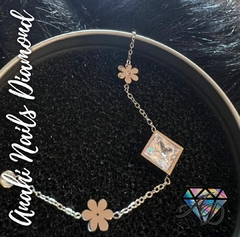 Pulsera Con Piedra Acero - comprar online