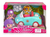 PINYPON AUTO CON FIGURA FAMOSA VULCANITA