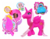 SET DE TINY PONY AVENTURAS MÁGICAS 520004 SEBIGUS - comprar online