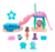 GABBY'S DOLLHOUSE PLAYSET PISCINA GATÁSTICA + 2 MUÑECOS 36225 VULCANITA en internet