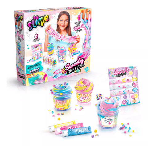 SO SLIME PLAYSET - TWIST Y SLIME SWEETY MODELO 56260 - WABRO