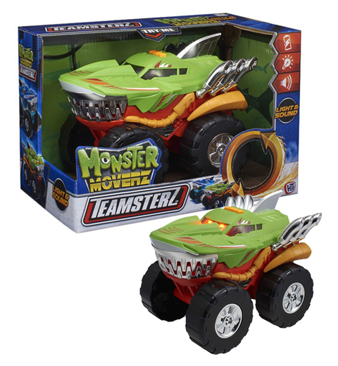 TEAMSTERZ VEHÍCULO MOVERZ LUZ Y SONIDO MONSTER MOVERZ WABRO