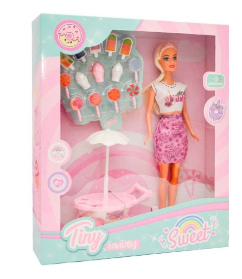 MUÑECA TINY FANTASY HELADERÍA SEBIGUS