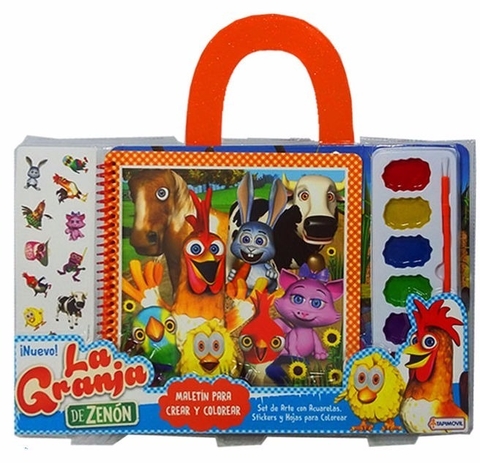 LA GRANJA DE ZENÓN MALETÍN ACUARELAS TAPIMOVIL