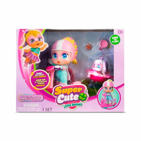 MUÑECA SUPERCUTE MINI REGI LITTLE BABIES CON MOTO NEXT POINT