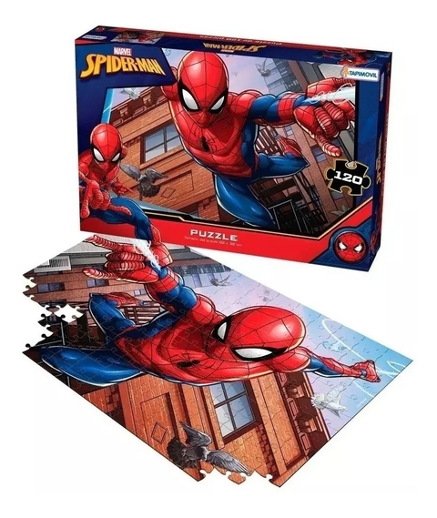 PUZZLE SPIDERMAN 120 PIEZAS TAPIMOVIL