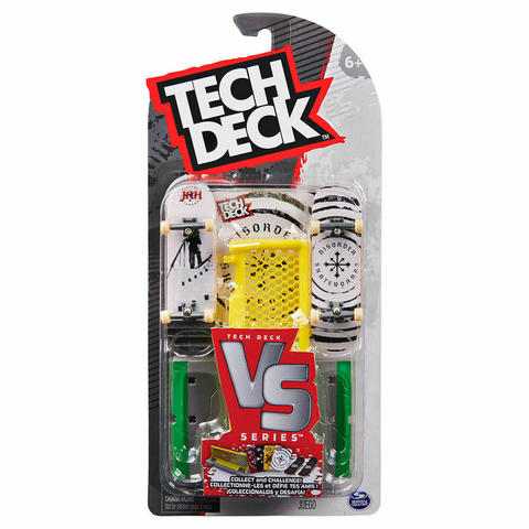 TECH DECK SKATE DOBLE CON ACCESORIOS VULCANITA.
