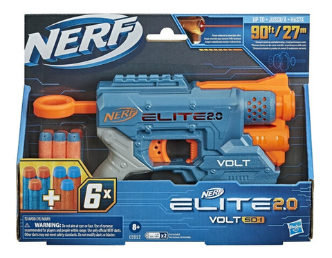 PISTOLA NERF ELITE VOLT 2.0 HASBRO