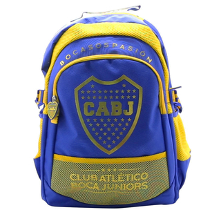 MOCHILA BOCA JUNIORS ESPALDA 18'