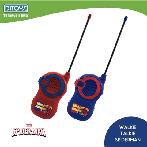 SPIDERMAN WALKIE TOKIE DITOYS.