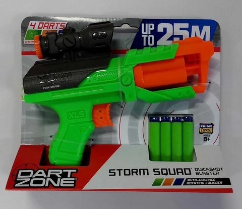 PISTOLA DART ZONE STORM SQUAD WABRO
