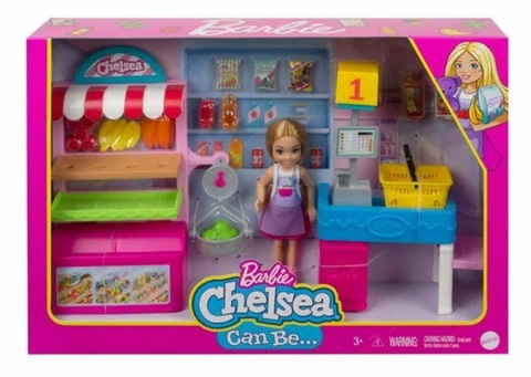 MUÑECA BARBIE CHELSEA MINISUPERMERCADO MATTEL - comprar online