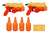PISTOLA NERF ALPHA STRIKE COBRA RC-6 HASBRO - comprar online