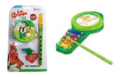 SET MUSICAL Y XILOFÓN LA GRANJA DE ZENÓN FROZEN TAPIMOVIL
