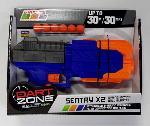PISTOLA DART ZONE SENTRY X2 WABRO