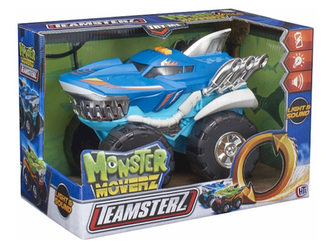 TEAMSTERZ VEHÍCULO MOVERZ LUZ Y SONIDO MONSTER MOVERZ WABRO