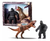 DINOPARK REX VS KING CON SONIDO 0499 ARBREX
