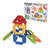 GEOMETRIK FORMS 48 PIEZAS JUEGO DIDACTICO EDUCATIVO DITOYS 2746