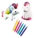 JULIANA UNICORNIO SQUISHIES PARA PINTAR JULIANA CREARTE SISJUL122 SISFRIENDS - CAPRICHOS JUGUETERIA