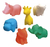 MON PETITE AMIGUITOS PARA LA BAÑERA X6 ANIMALES LANZA AGUA 2765 DITOYS - comprar online