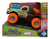 CAMIONETA 4X4 OFF ROAD DUENDE AZUL CON LUZ 7799 FIBRO