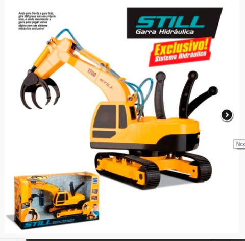 GRÚA GARRA HIDRAÚLICA STILL ROMA