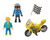 PLAYMOBIL CHICO CON MOTO DE CARRERAS SPECIAL PLUS INTEK - 70380. - comprar online