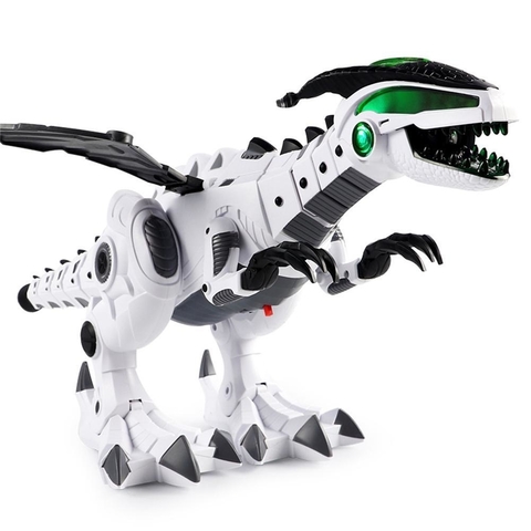 ROBOT DINO FIRE XL DINOSAURIO LANZA VAPOR LUZ Y SONIDO ISAKITO