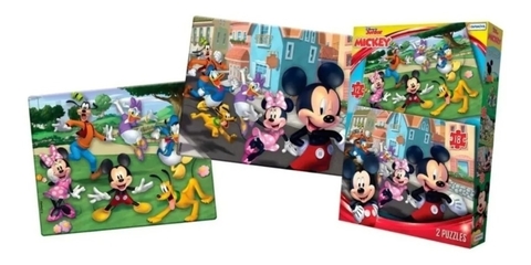 PUZZLE MICKEY 12 Y 18 PIEZAS TAPIMOVIL