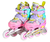 ROLLERS CON LUCES EXTENSIBLES T 33-37 BIPPO - comprar online