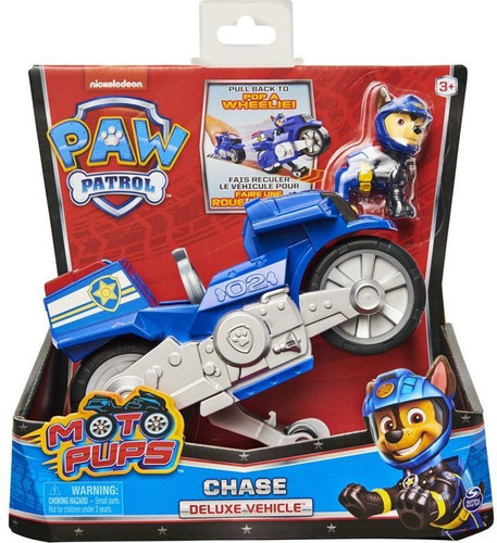 CHASE MOTO PAW PATROL VULCANITA