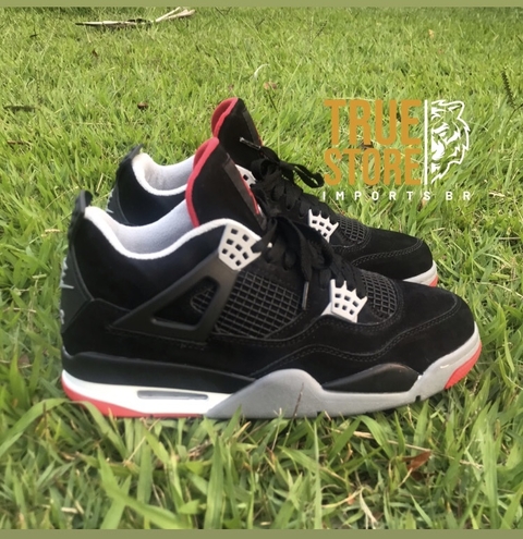Tênis Nike Air Jordan 4 Retrô Bred