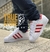 Tênis Adidas Super Star Branco e Vermelho Unissex