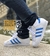 Tênis Adidas Super Star Branco e Azul Unissex