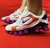Tênis Nike Shox TL Novo 2020/ 12 Molas TL/ Cor: Branco e Laranja 