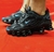 Tênis Nike Shox TL Novo 2020/ 12 Molas TL/ Cor: Preto e Azul