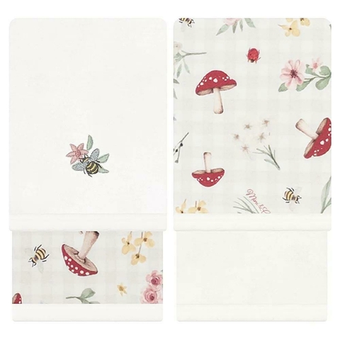 Kit 2 toalha de boca