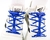 Cadarço Elástico HUPI LACES Azul Liso - comprar online