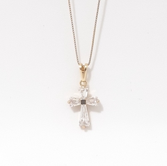 colar Cruz pequena - comprar online
