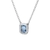 COLLAR SWAROVSKI MILLENIA ZIRCONIA OCTAGONAL AZUL CON BAÑO DE RODIO (SV5614926) en internet