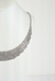 COLLAR PLATA ITALIANO RODINADO CON ZIRCONIA (ZM57057C) - comprar online